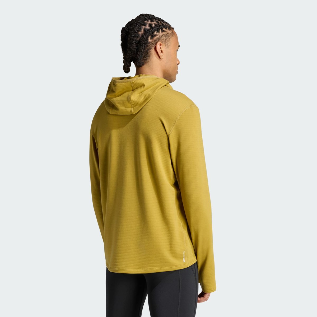 Veste De Survêtement Manches Longues À Capuche Adi365 Running Essentials Winterized sand green, adidas Performance