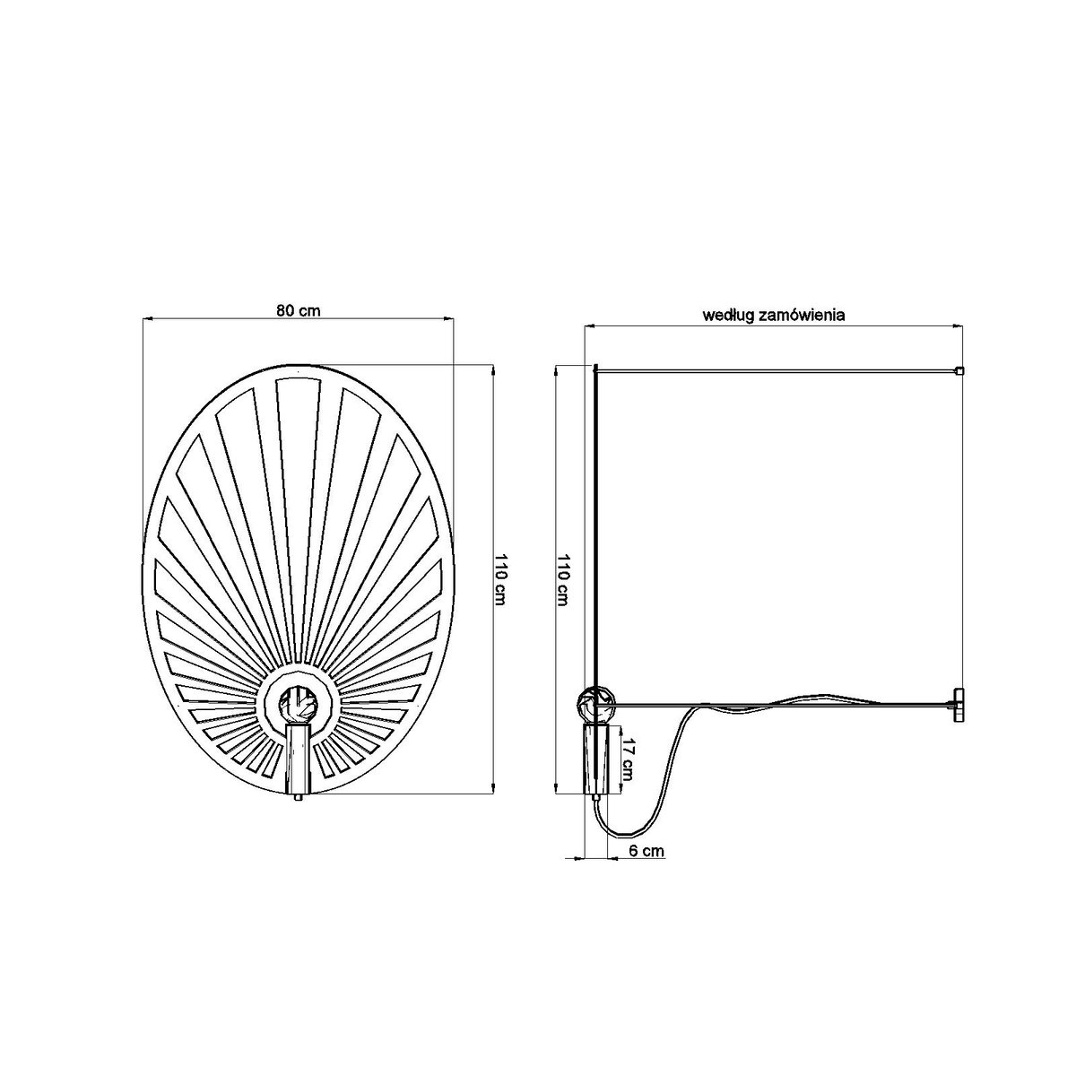 Suspension Acier Blanc E27 1 Lehdet blanc, EDEN