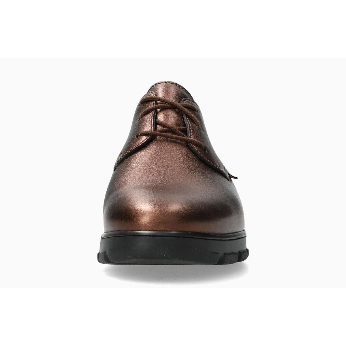 Baskets en cuir CHARLIZE gris metallique 5146, MEPHISTO