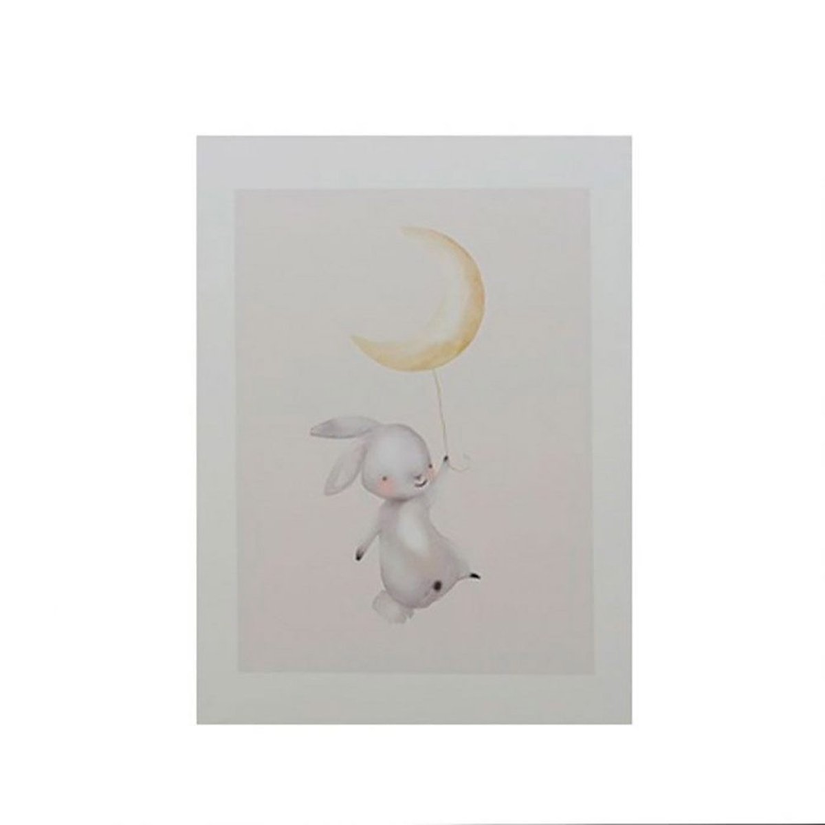 Lot de 3 tableaux toile Doudous 30x40 blanc, DECORATIE