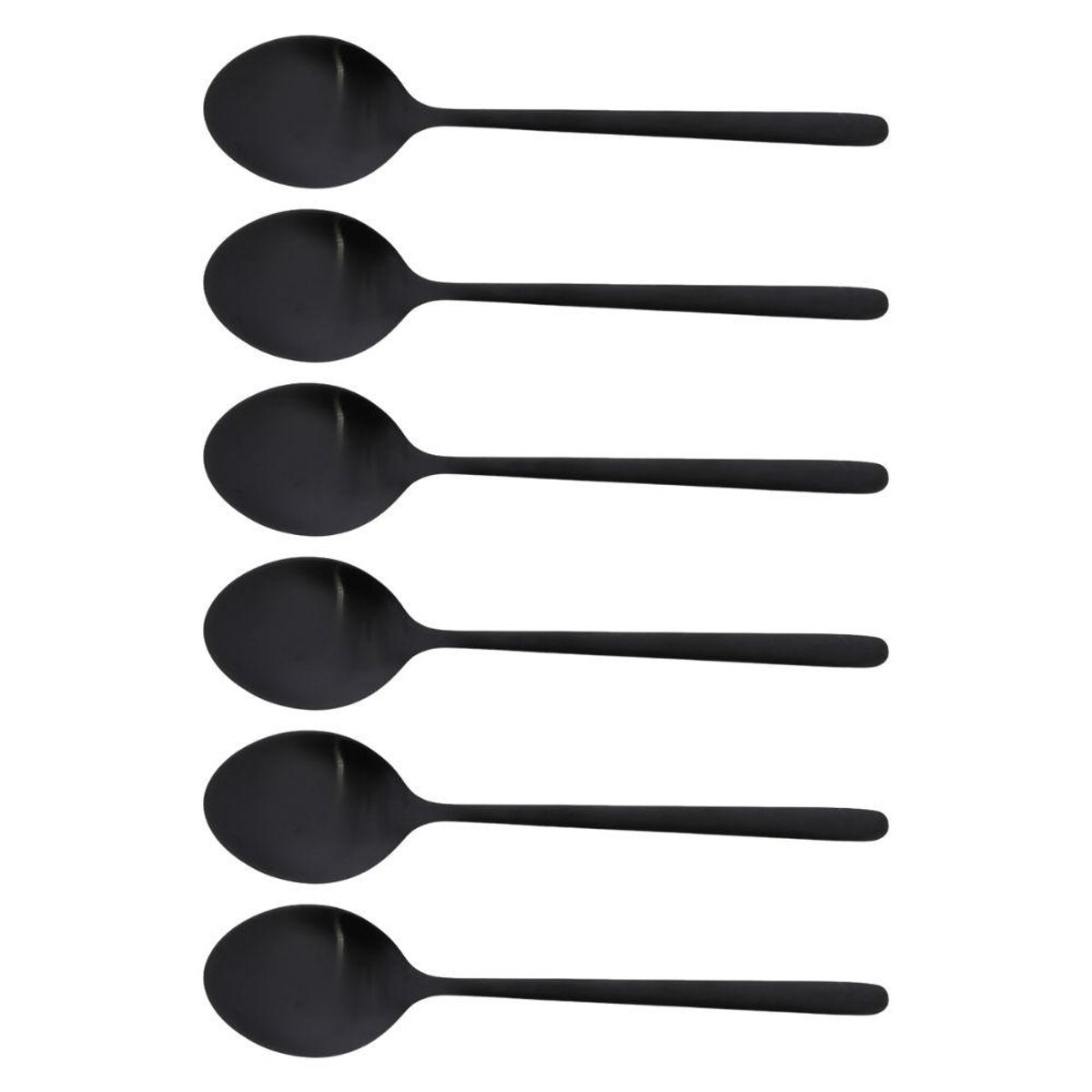 Cuillère de table Anuradha (lot de 6) noir, JEAN DUBOST