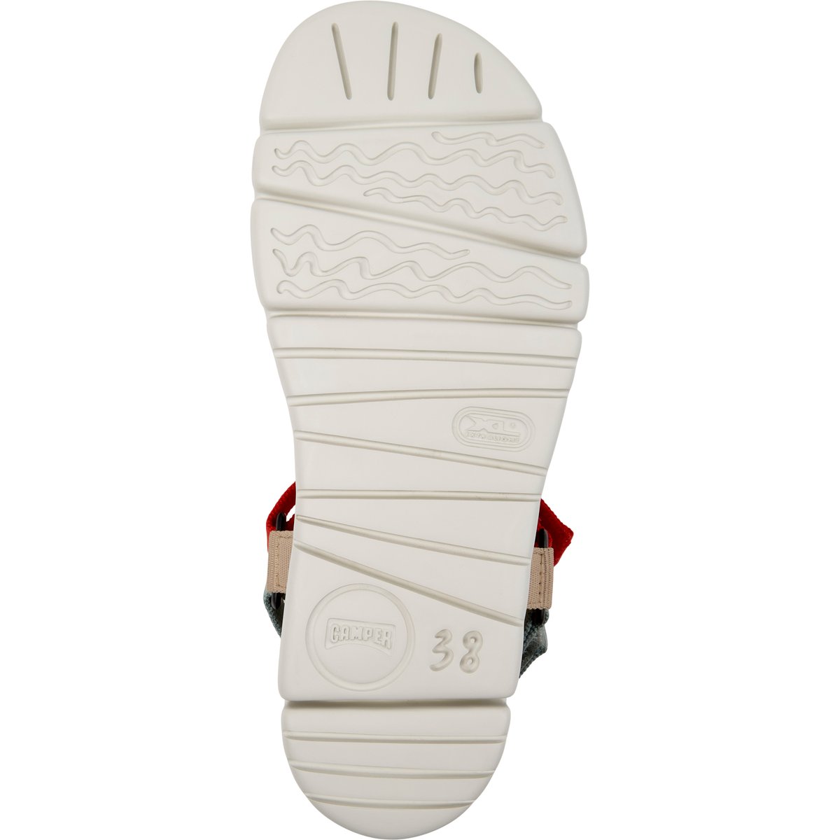Sandales Oruga Sandal rouge vert, CAMPER