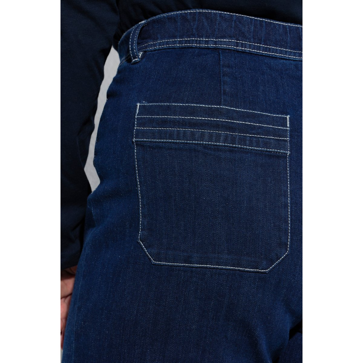 Jean Mary à taille élastique jean bleu foncé, ULLA POPKEN