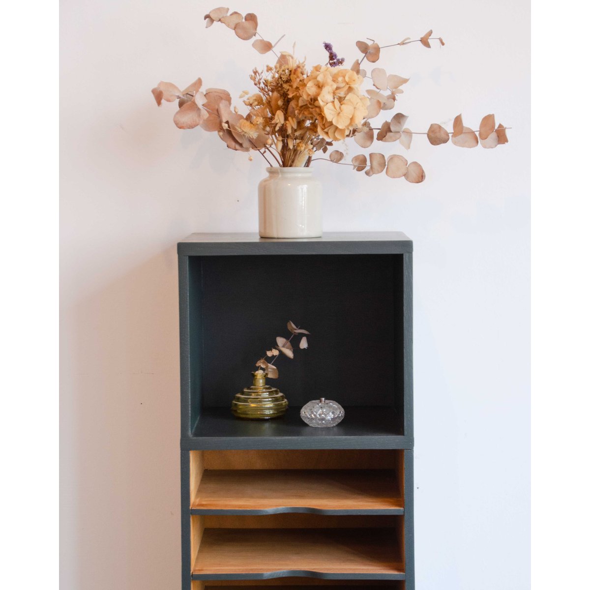 Casier trieur en bois Isabelle N°304 - Bon état bois foncé, DEBONGOUT