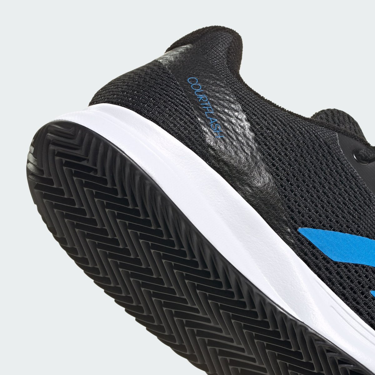 Chaussure De Tennis Courtflash Speed 2 core black / lucid ray blue / cloud white, adidas Performance