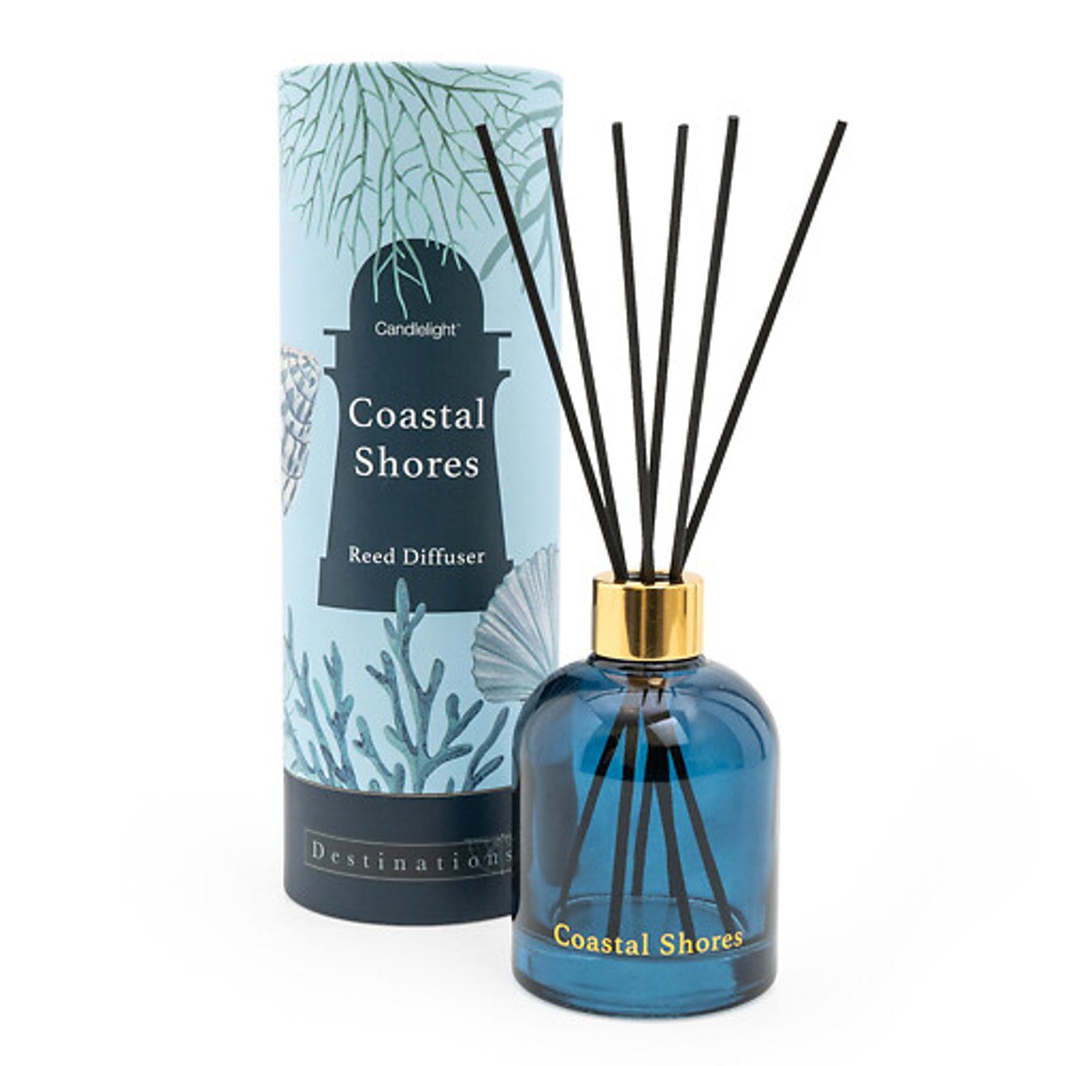 Coastal Shores Diffuser, 200ml blue, SO'HOME