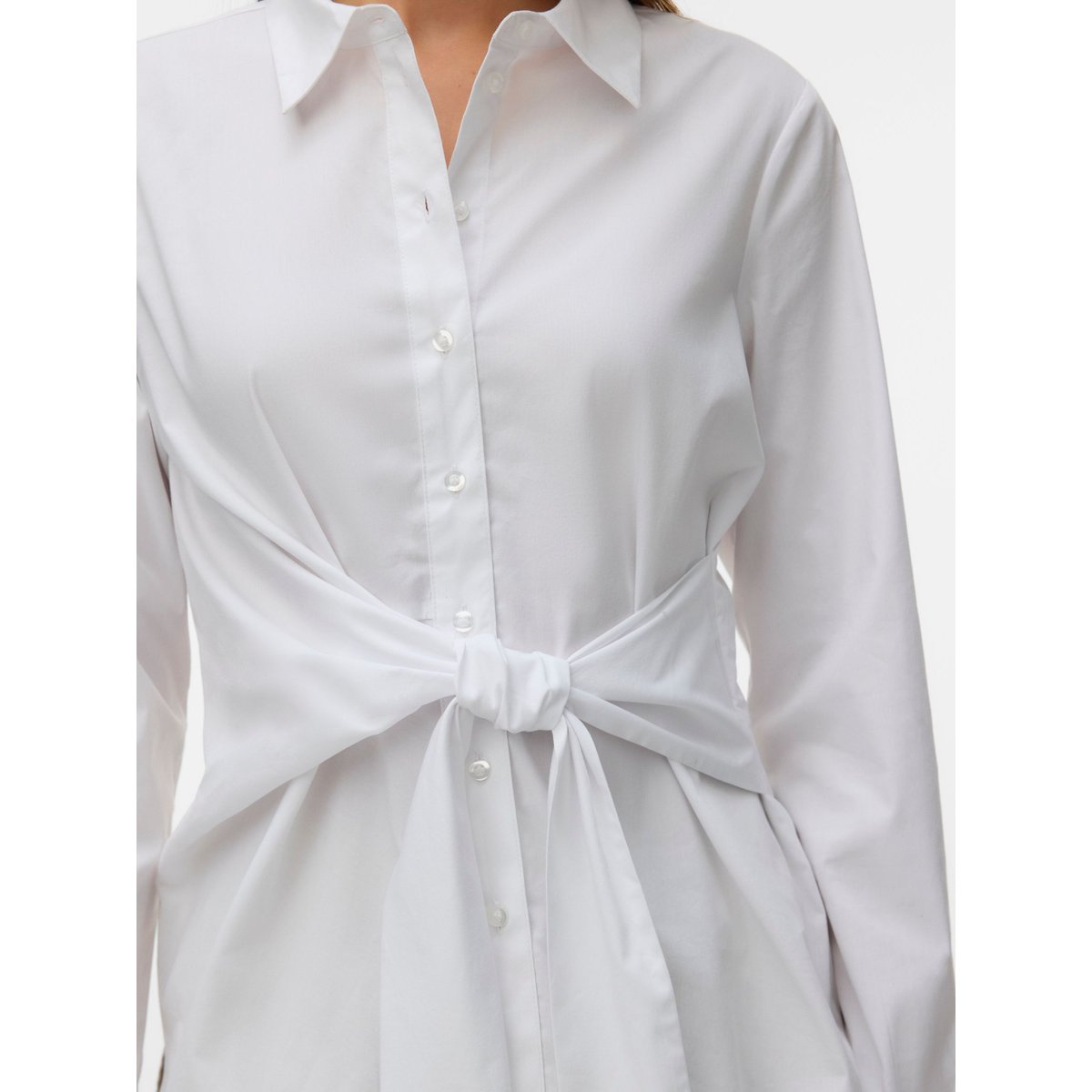 Chemise En Popeline bright white, VERO MODA
