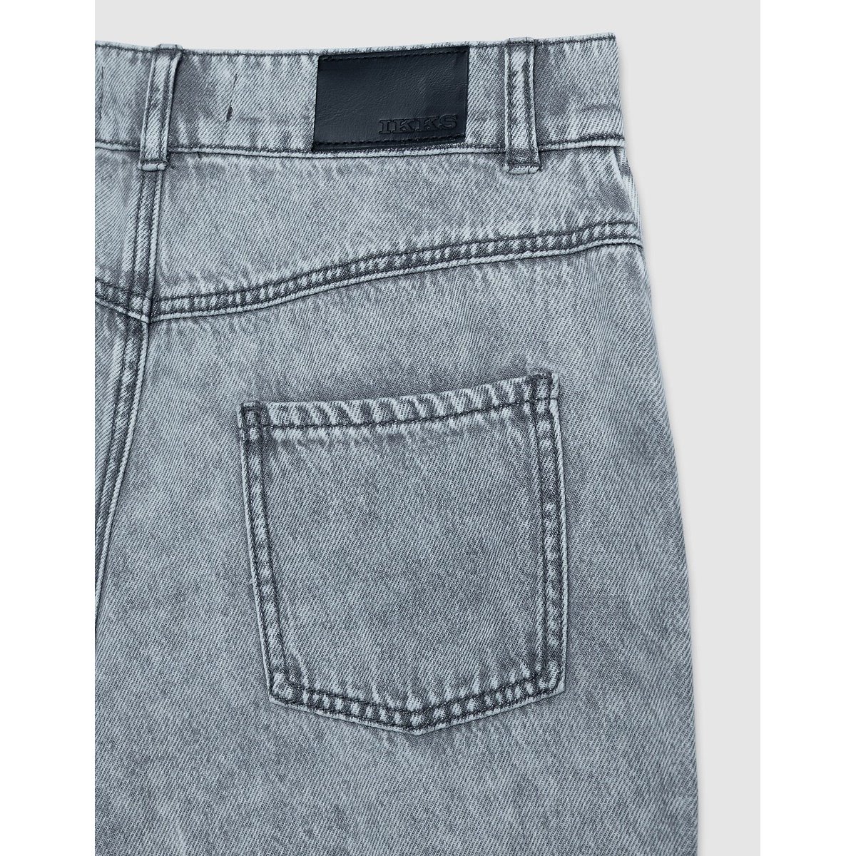 Boyfriend Jeans light grey marl, IKKS