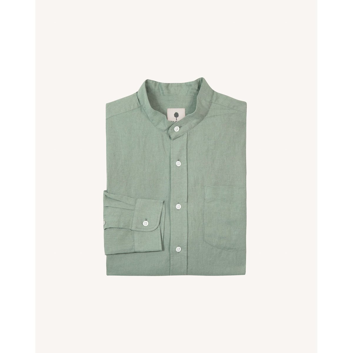 Chemise CHIAVARI vert clair, FAGUO
