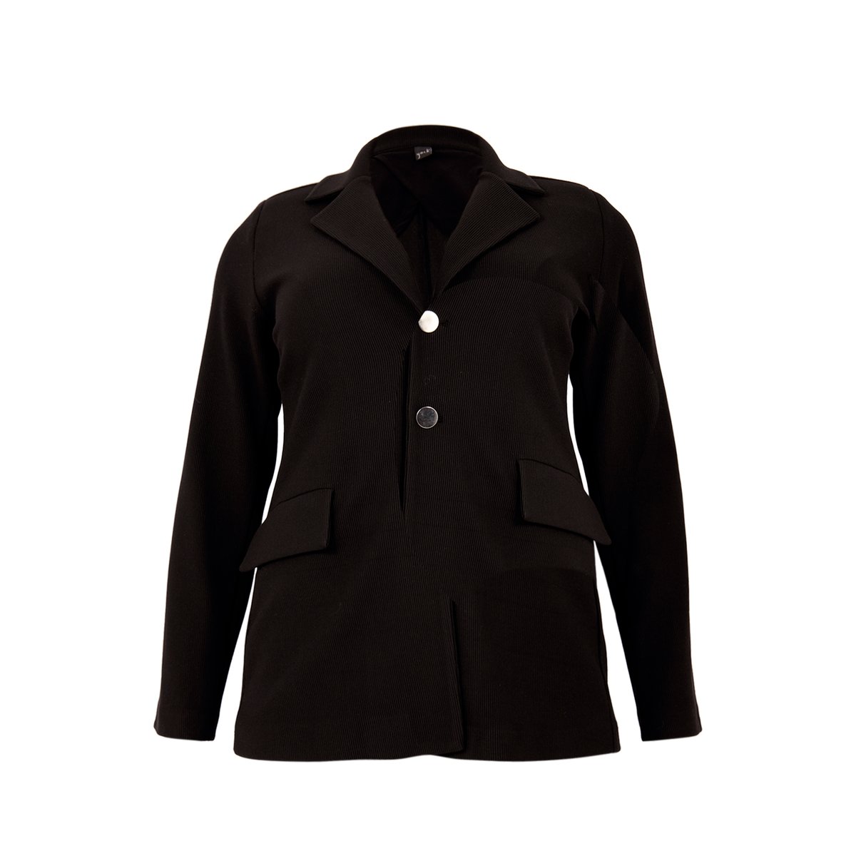 Veste /Blazer avec fermeture à bouton noir, YOEK