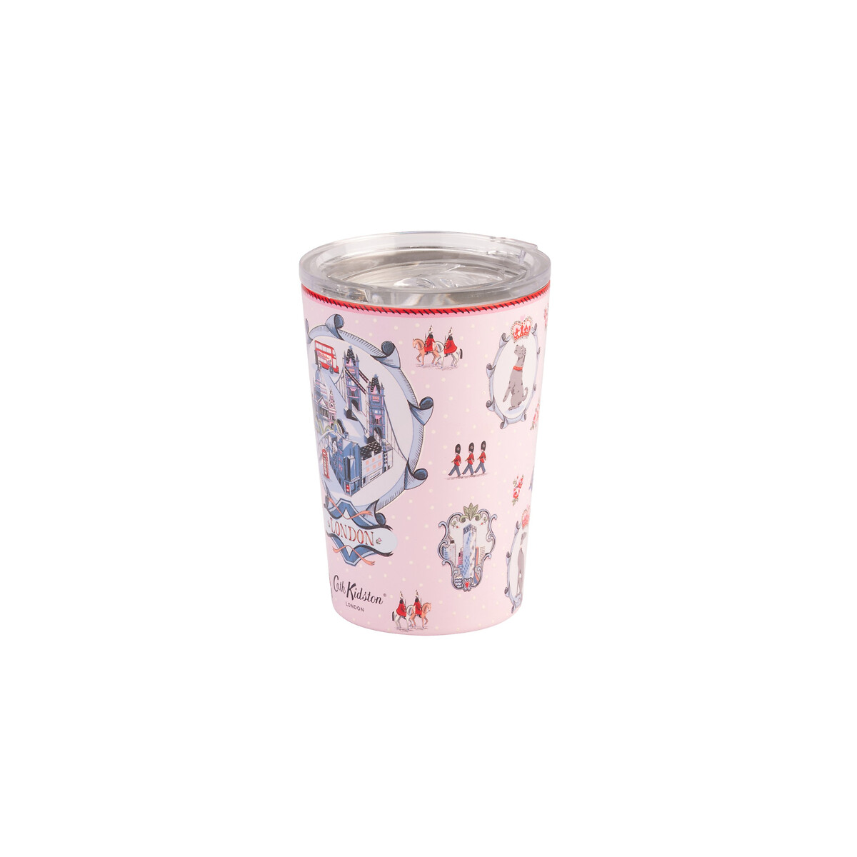 375ml London Town Travel Mug pink, CATH KIDSTON