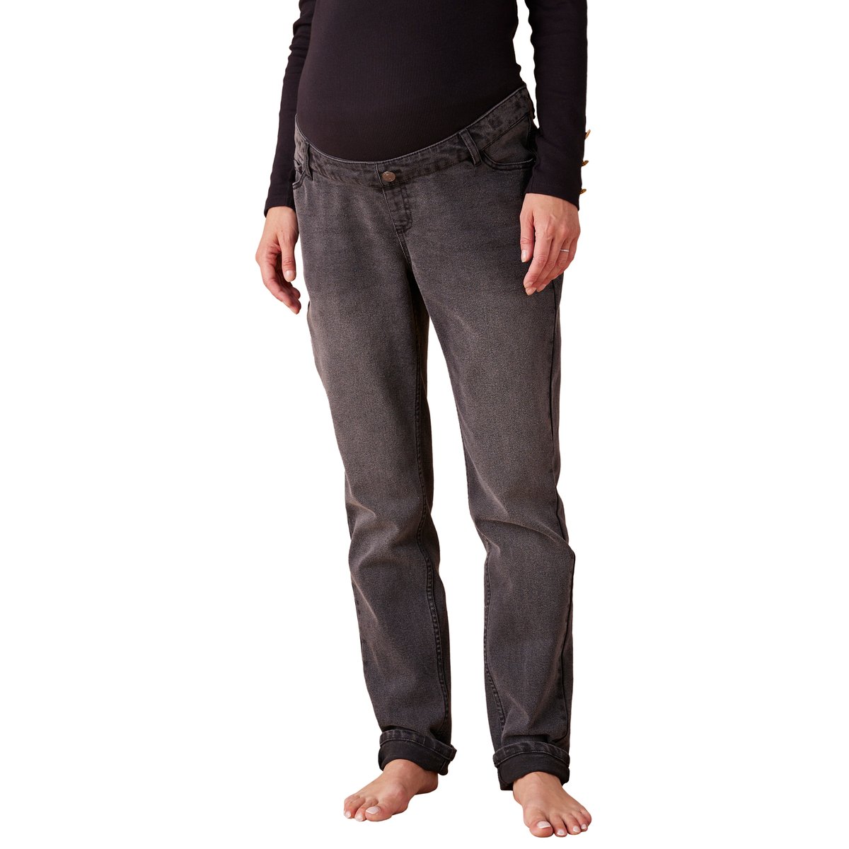 Jean slim de grossesse denim gris, ENVIE DE FRAISE