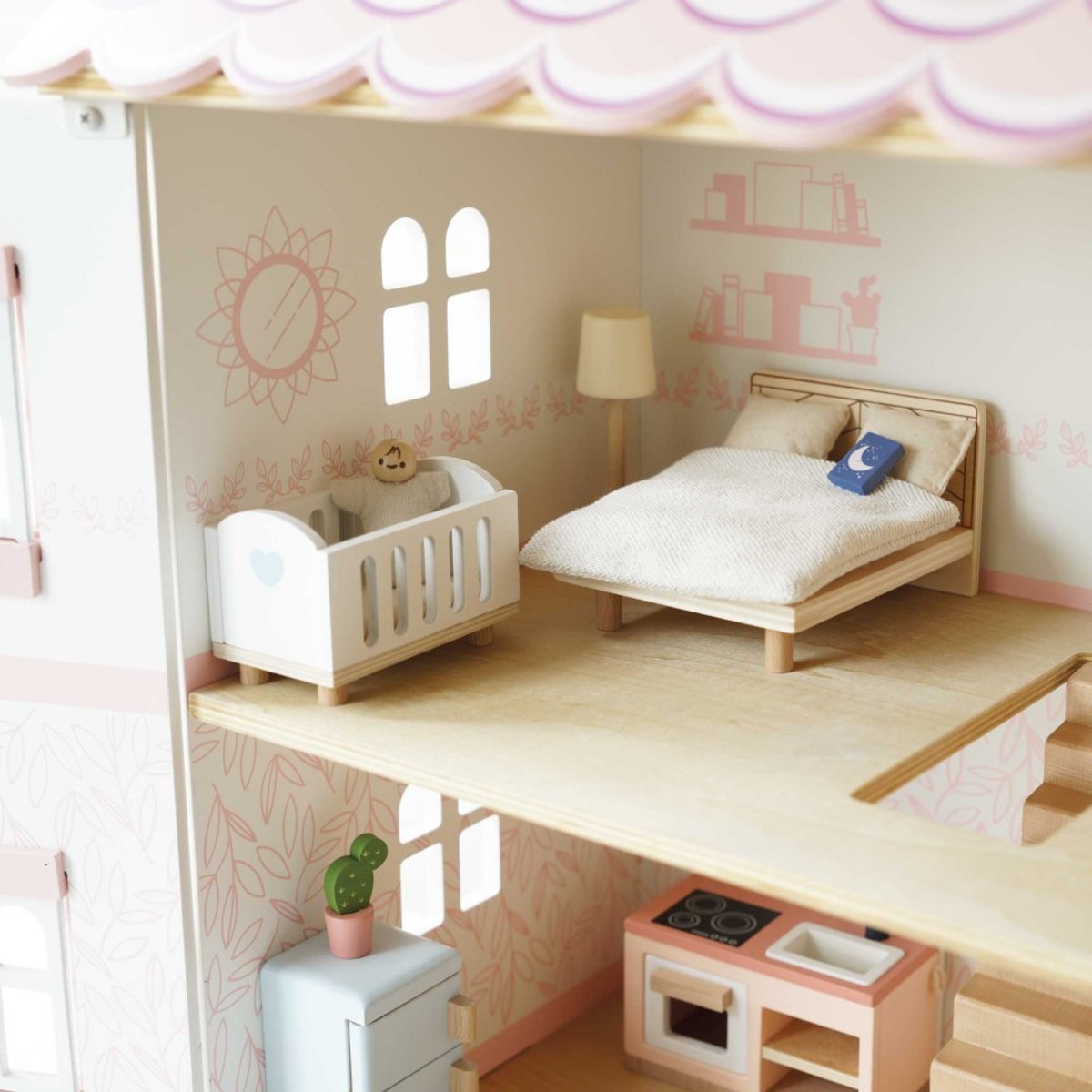 Meubles pour maison de poupées beige, LE TOY VAN
