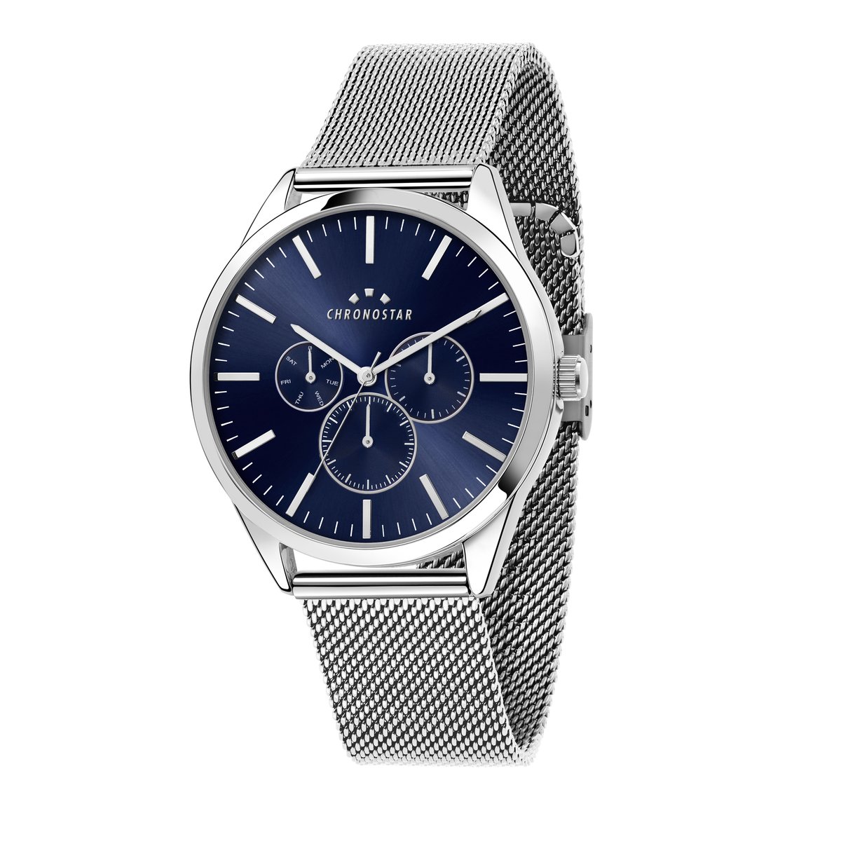 Montre multifonction CLASSIQUE bleu, sunray, CHRONOSTAR