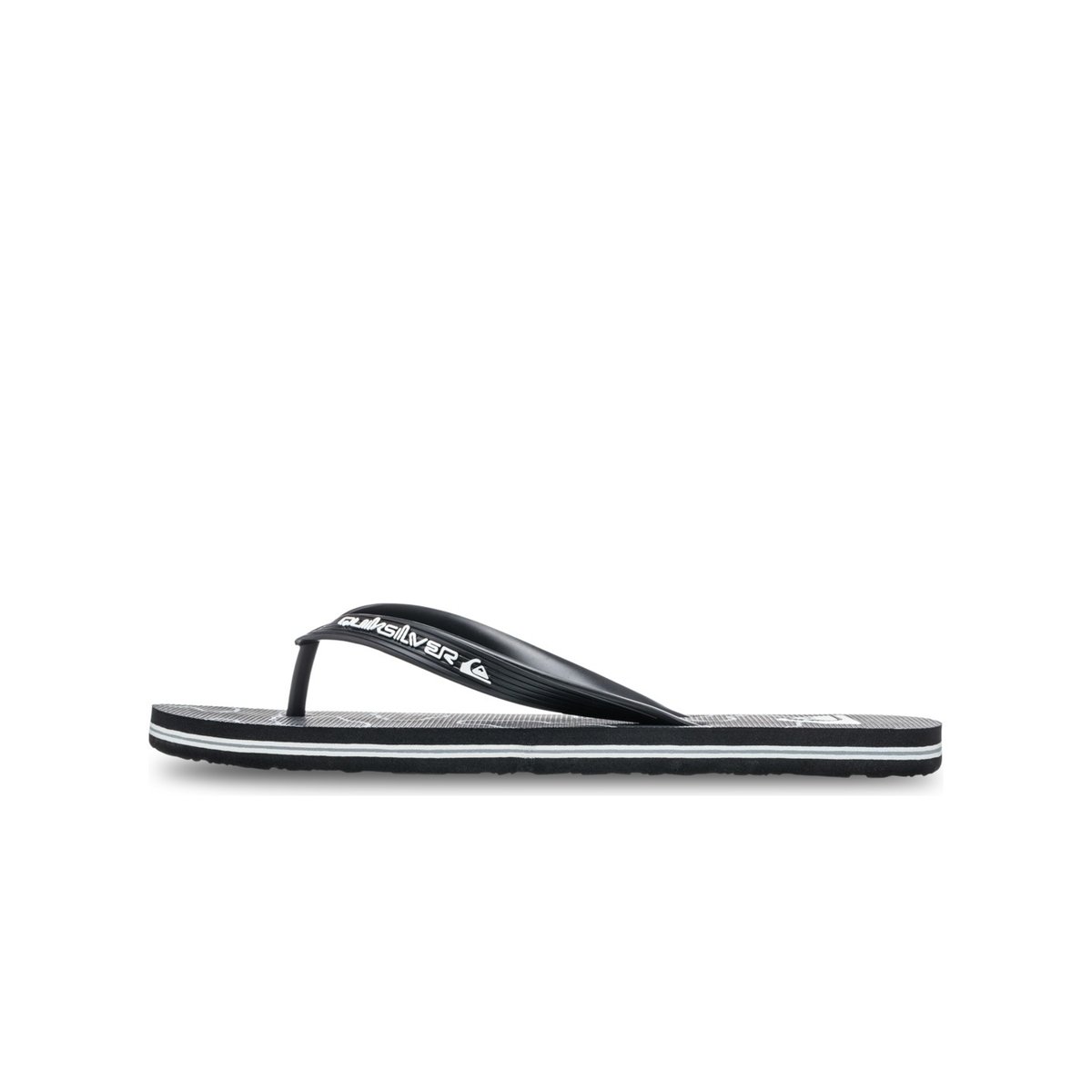 Tongs MOLOKAI ART 25 noir black camo, QUIKSILVER