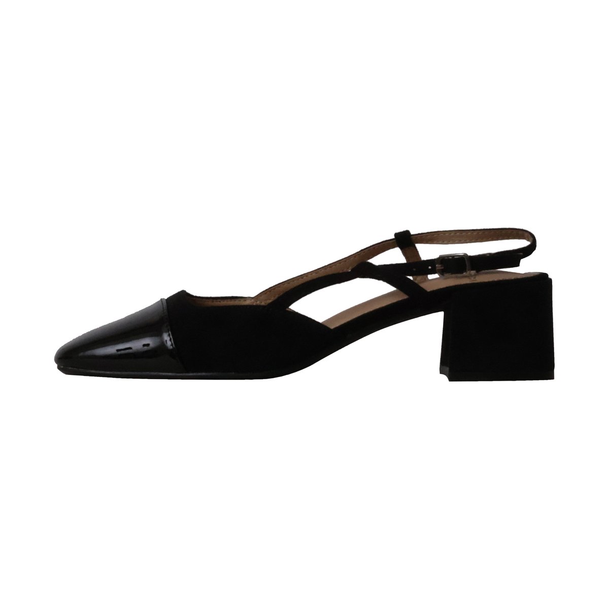 Escarpin à Talon Bellucci noir, ENZA NUCCI