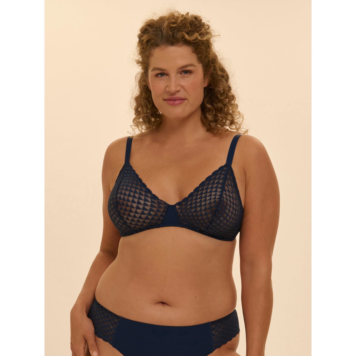 Soutien-gorge triangle sans-armatures, SUBTILE bleu, SIMONE PERELE