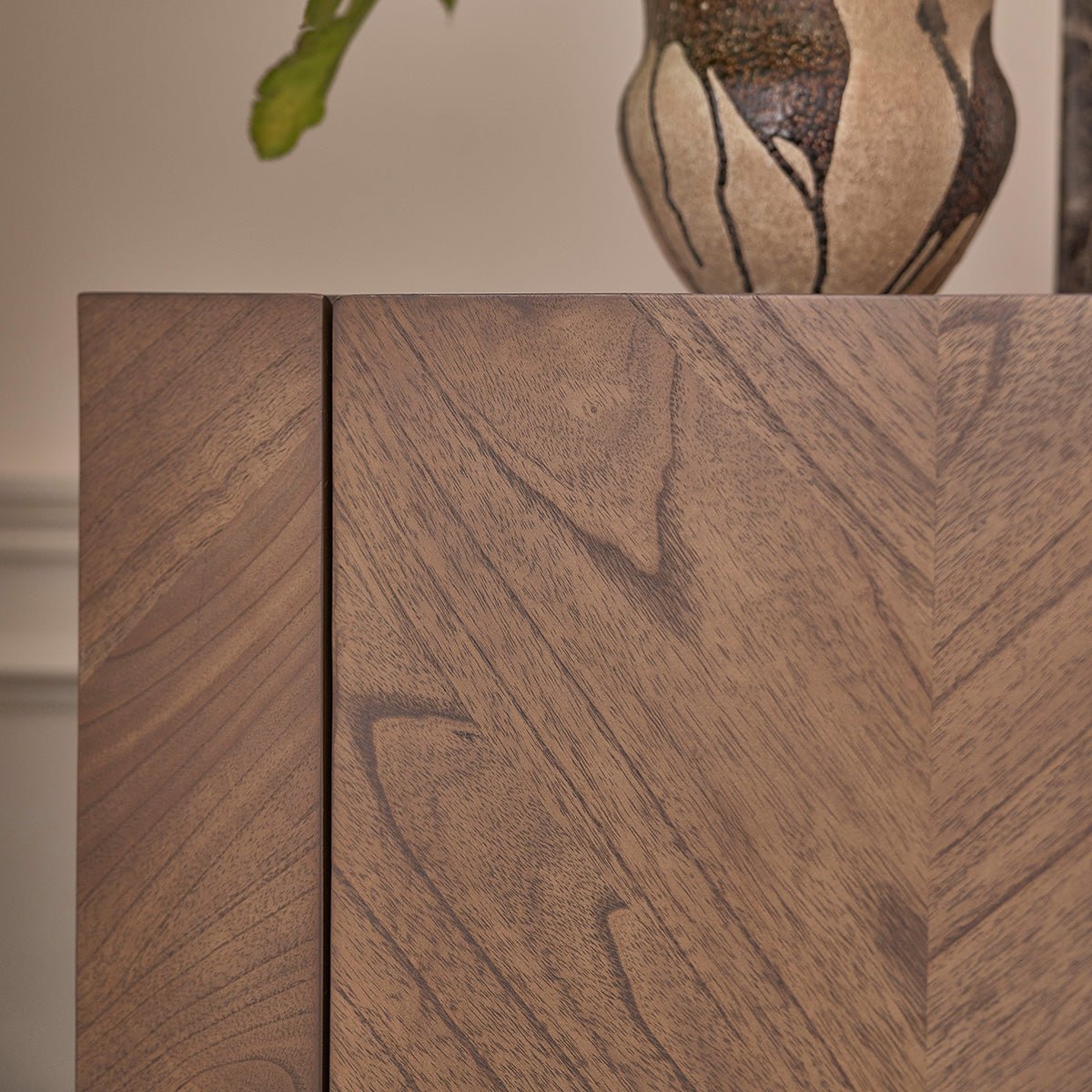 Bar en bois massif et métal 100 cm  CALIX marron, BERAH GETAH