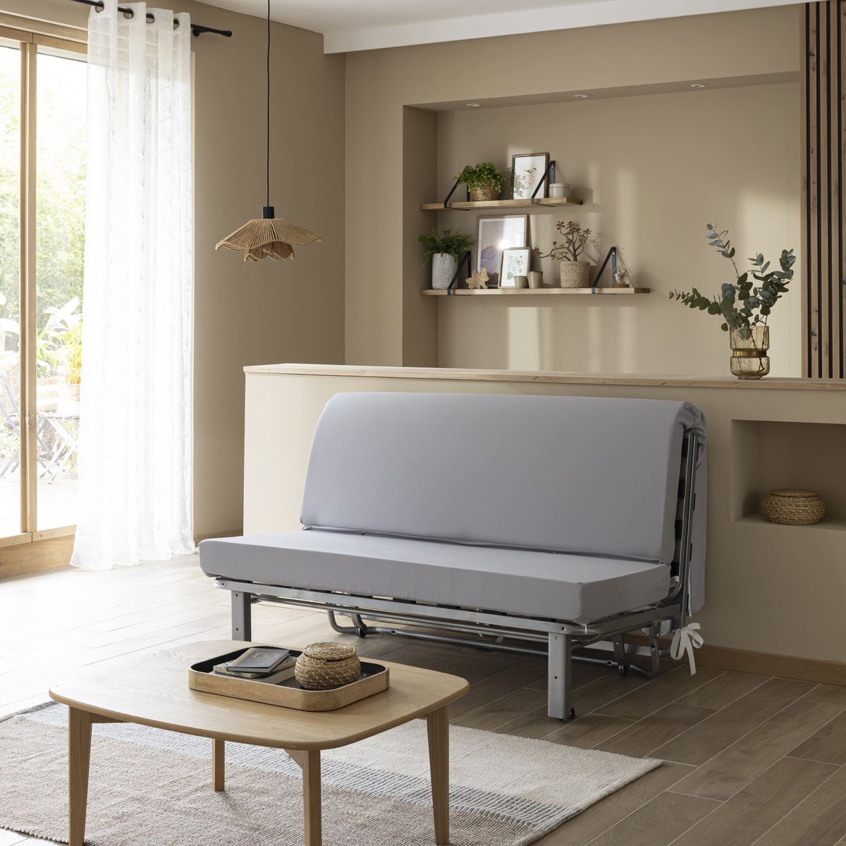 Matelas BZ mousse haute densité HD28 Le Reposant gris, TERRE DE NUIT