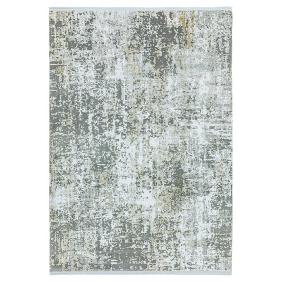 Tapis moderne tissé plat CLOAK or, NOVATREND