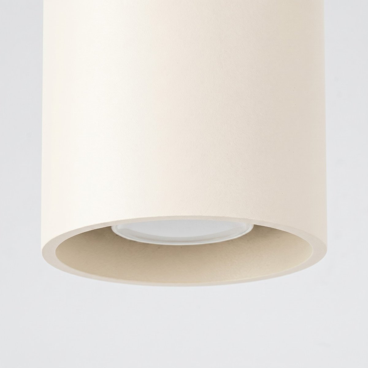 Plafonnier Aluminium Beige GU10 1 Orbis beige, EDEN