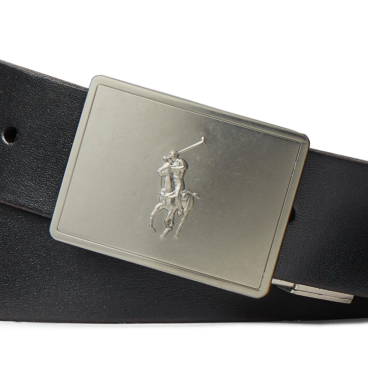 Coffret ceinture cuir réversible et 2 boucles noir, POLO RALPH LAUREN