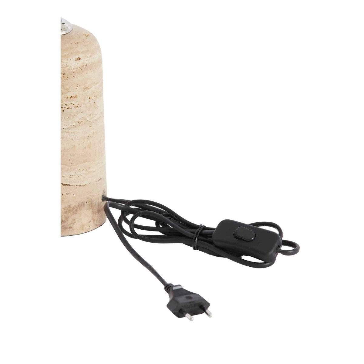 Base De La Lampe Ciment MALAKAI sable, LIGHT & LIVING