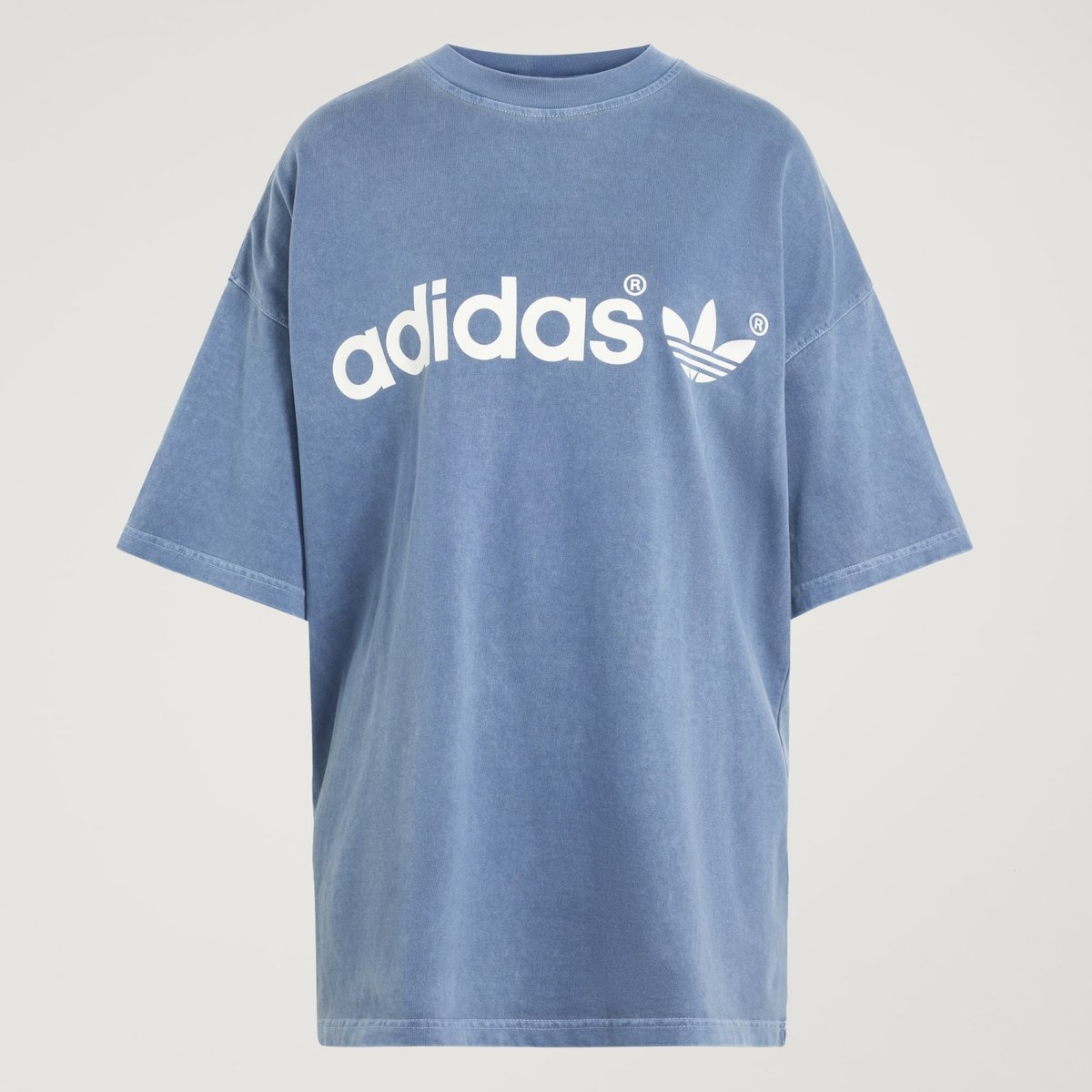 T-Shirt Délavé Adisignature Ny team navy blue 2, adidas Originals