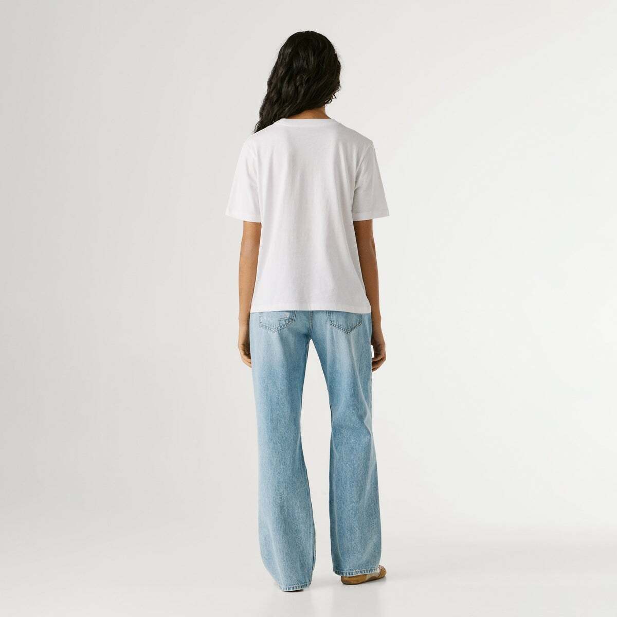 T-Shirt Avec Logo blanc, PEPE JEANS