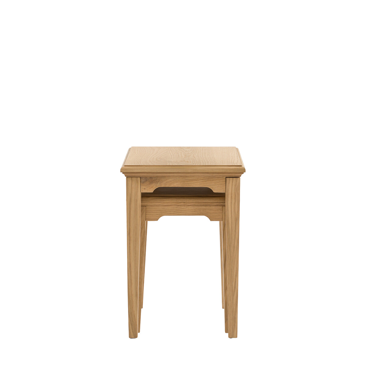 Harriet Oak Nesting Side Tables (Set of 2) light oak wood, SO'HOME