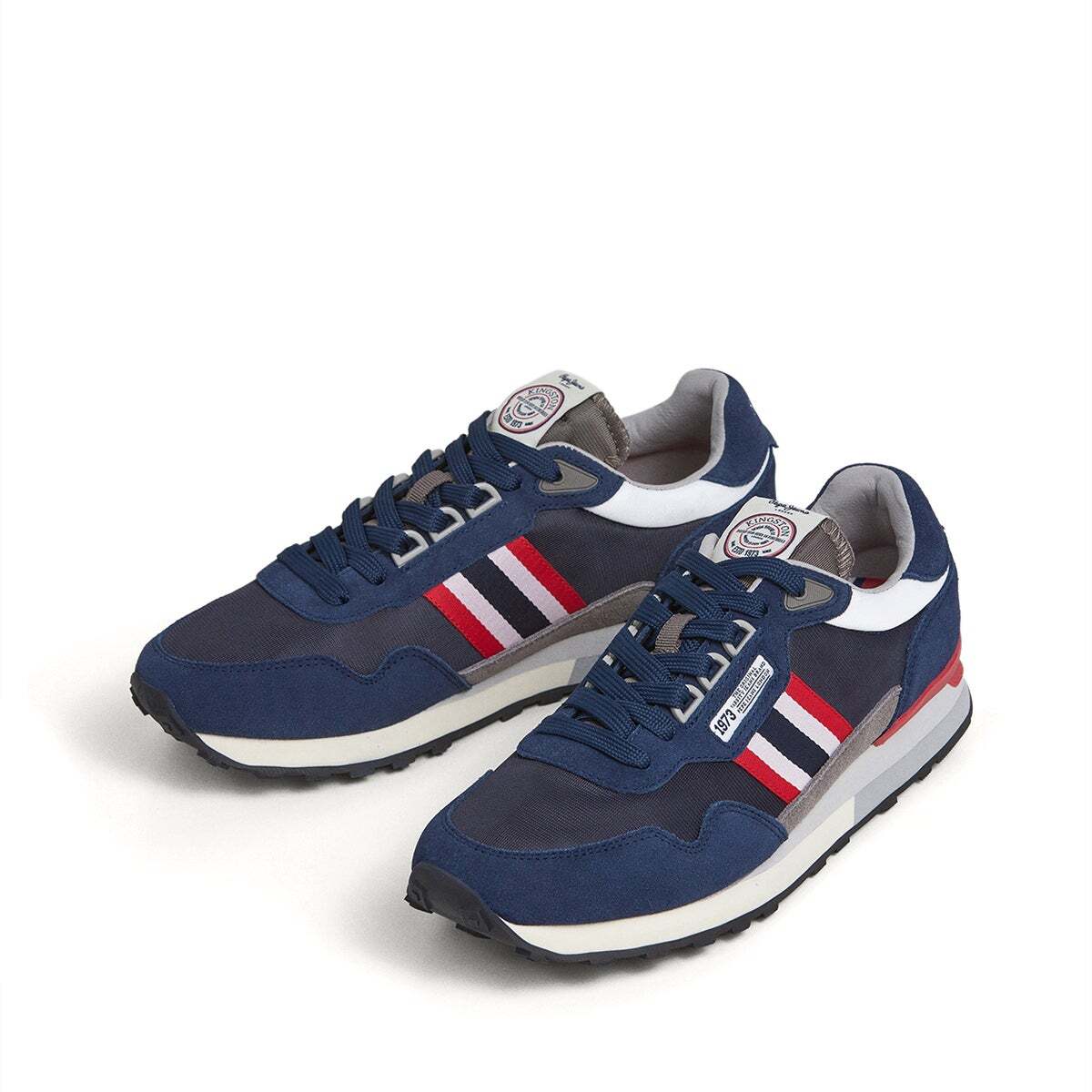 Baskets Combinées marine, PEPE JEANS