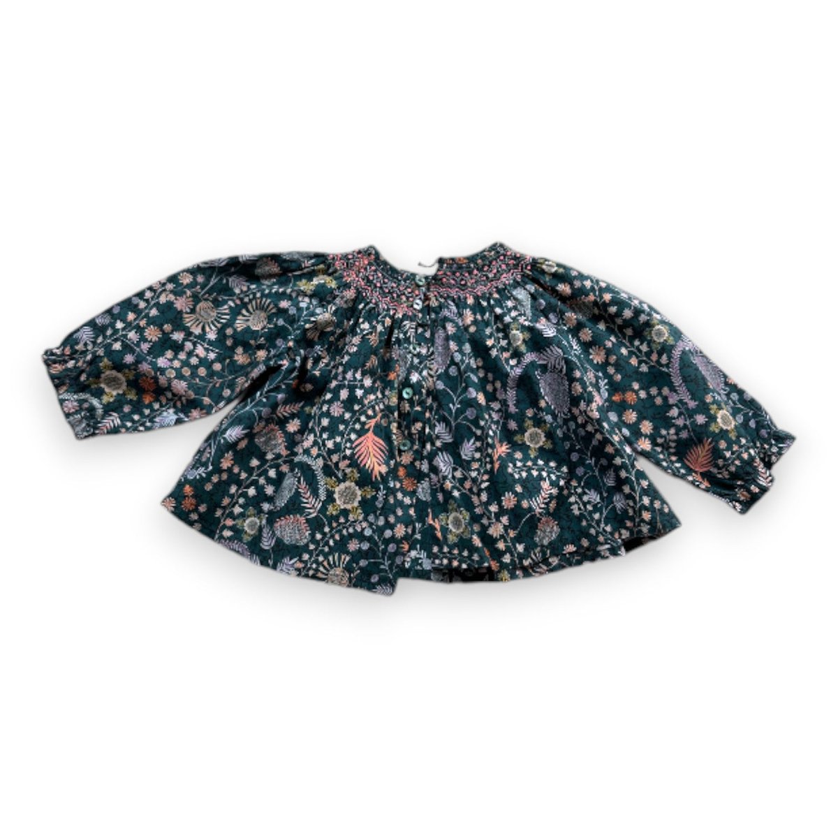 Blouse bébé - Bon état vert, BONPOINT