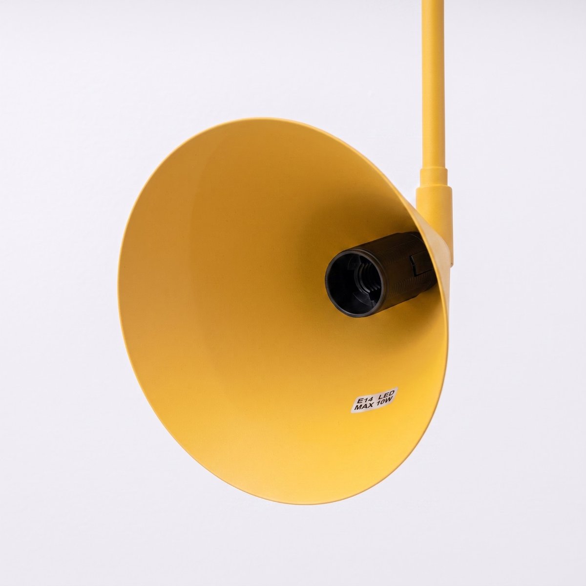 Applique murale Jaune E14 1 Nox jaune, EDEN