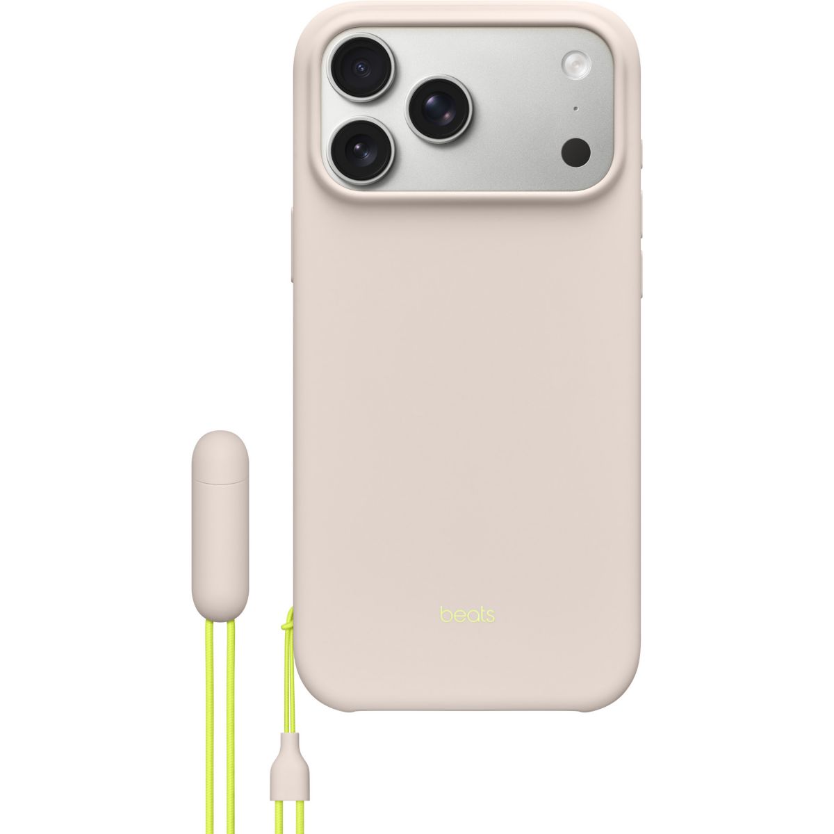 Coque iPhone 17 Pro Max Magsafe stand Gris couleur unique, BEATS BY DR,DRE