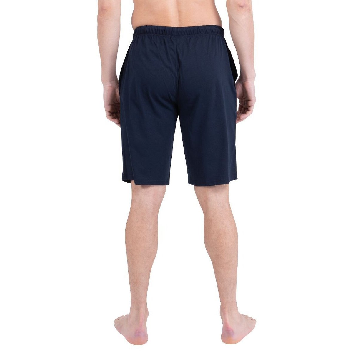 Striped Short Pyjamas with Crew Neck blue/navy blue, ATHENA