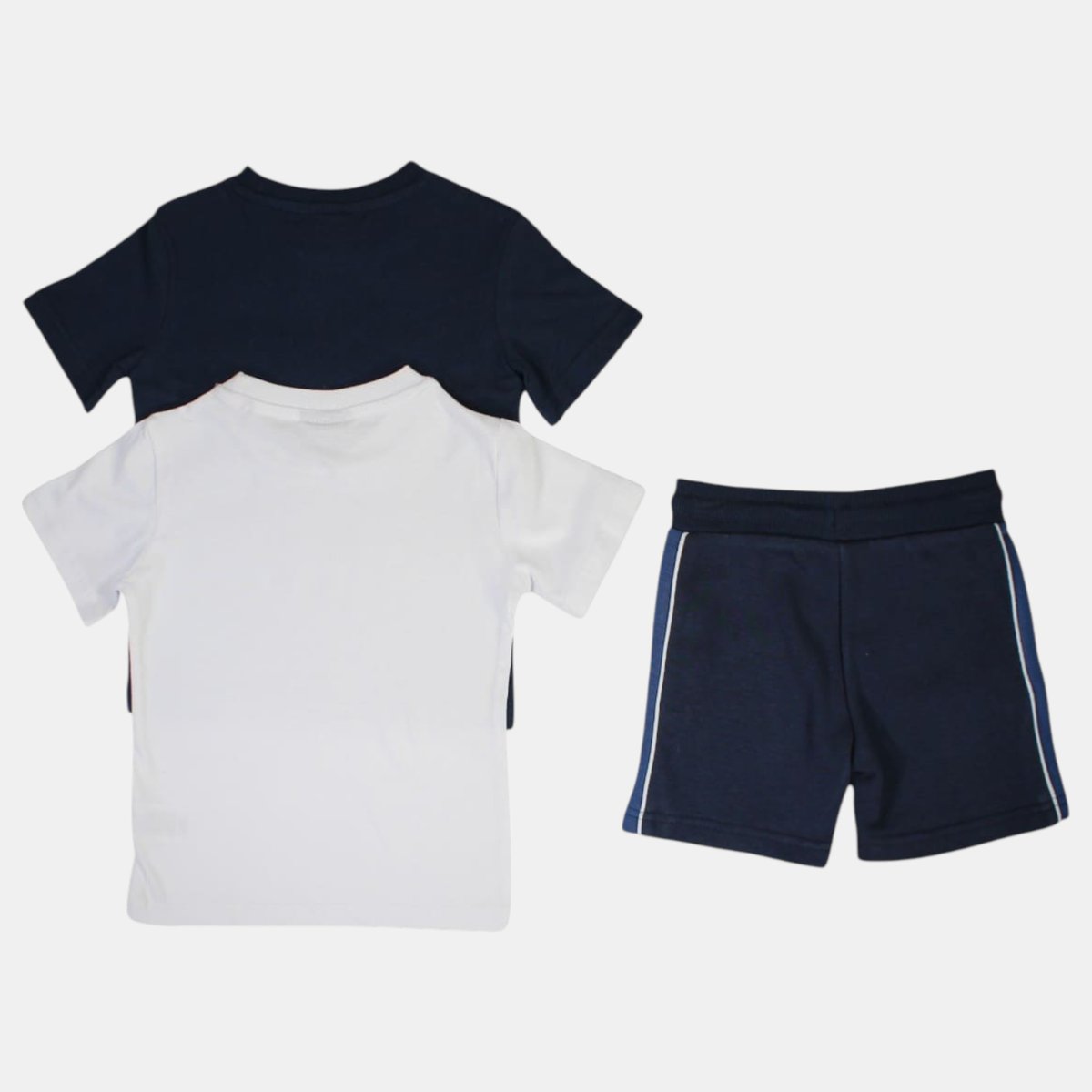 Lot de 2 t-shirts manches courtes et short RÉCRÉ bleu marine, ELLESSE