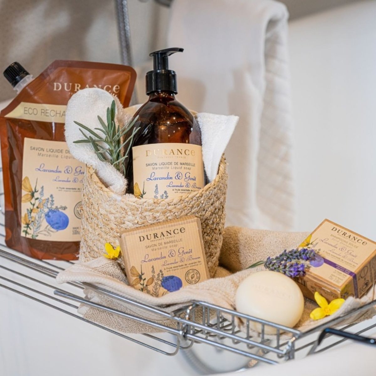 Savon liquide LAVANDIN & GENÊT couleur unique, DURANCE