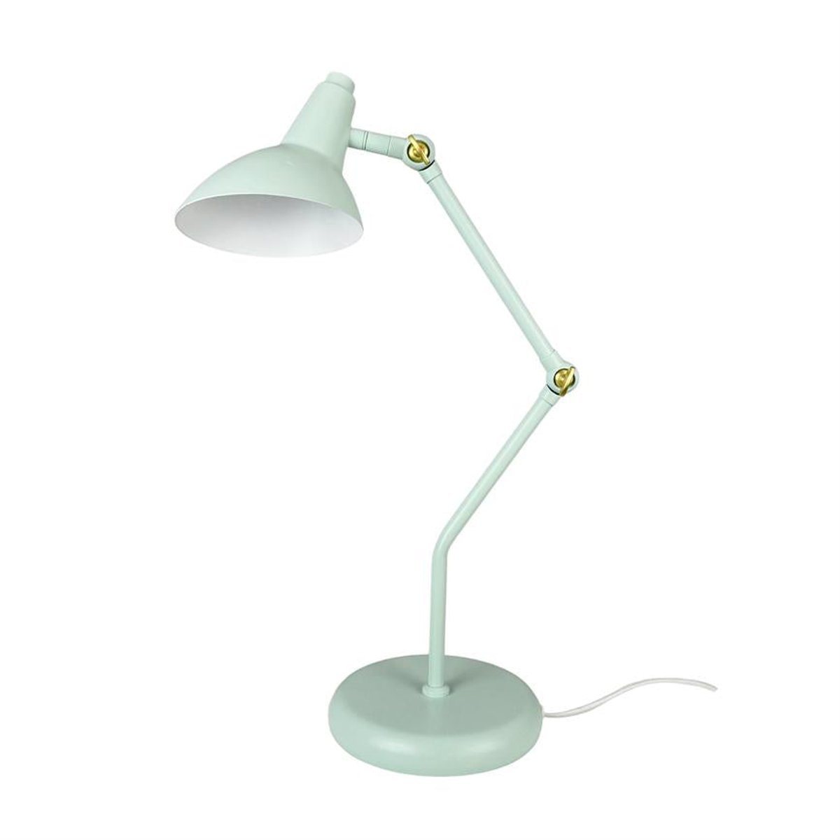 Lampe à poser Vela vert menthe en métal GU10 vert menthe., DYBERG LARSEN