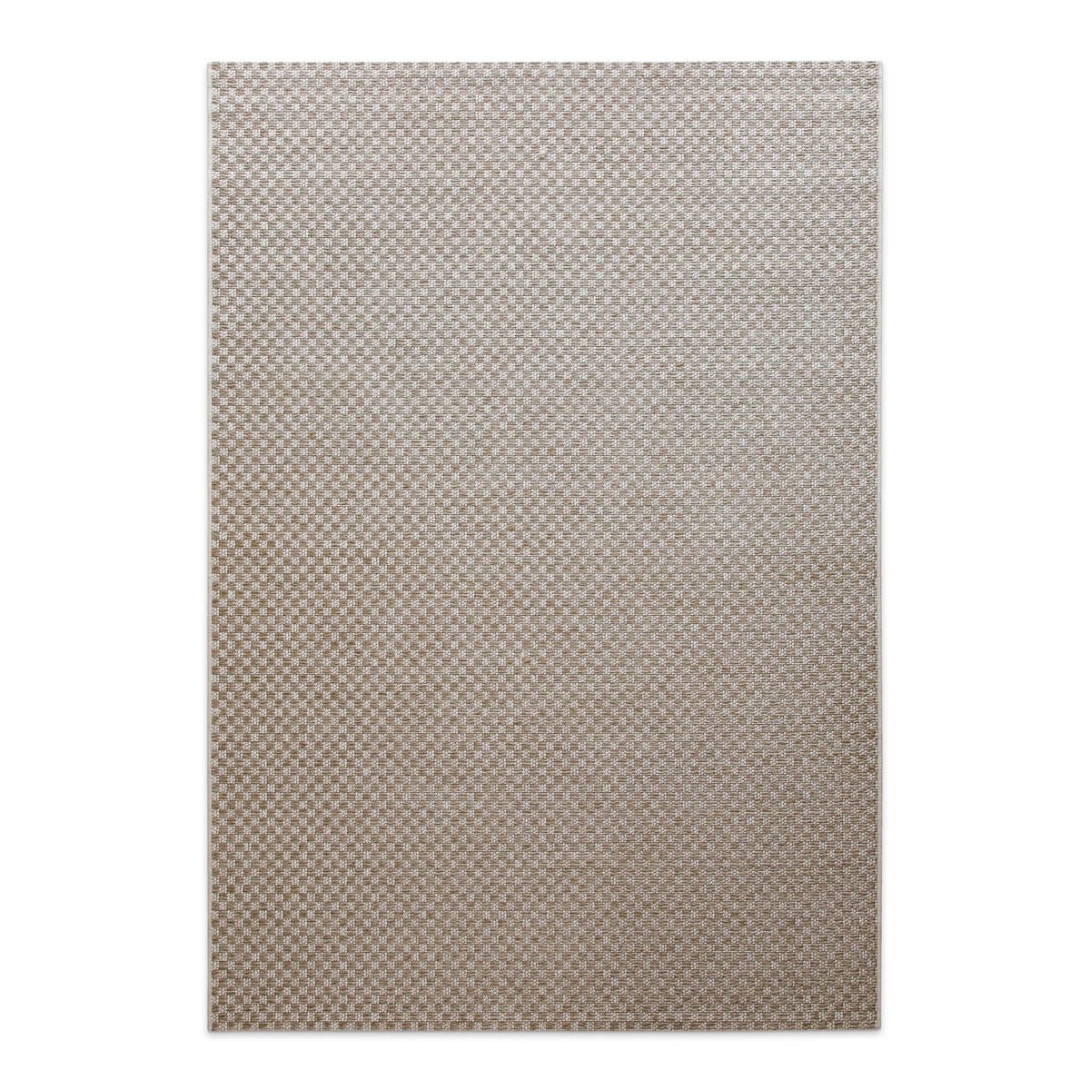 Tapis tissé plat intérieur extérieur , Miami South Beach beige crème, WECON HOME