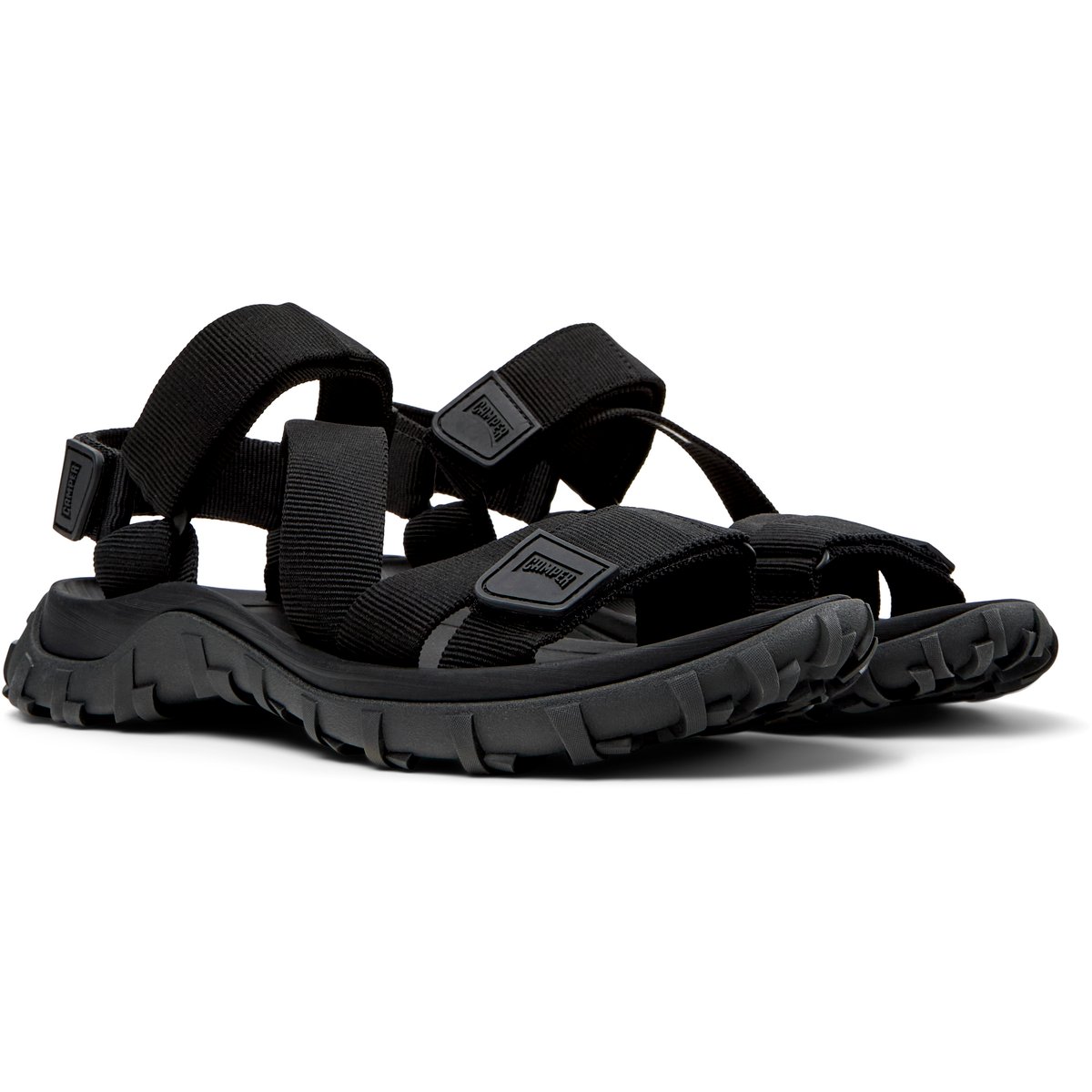Sandales Cuir daim DRIFT TRAIL noir, CAMPER