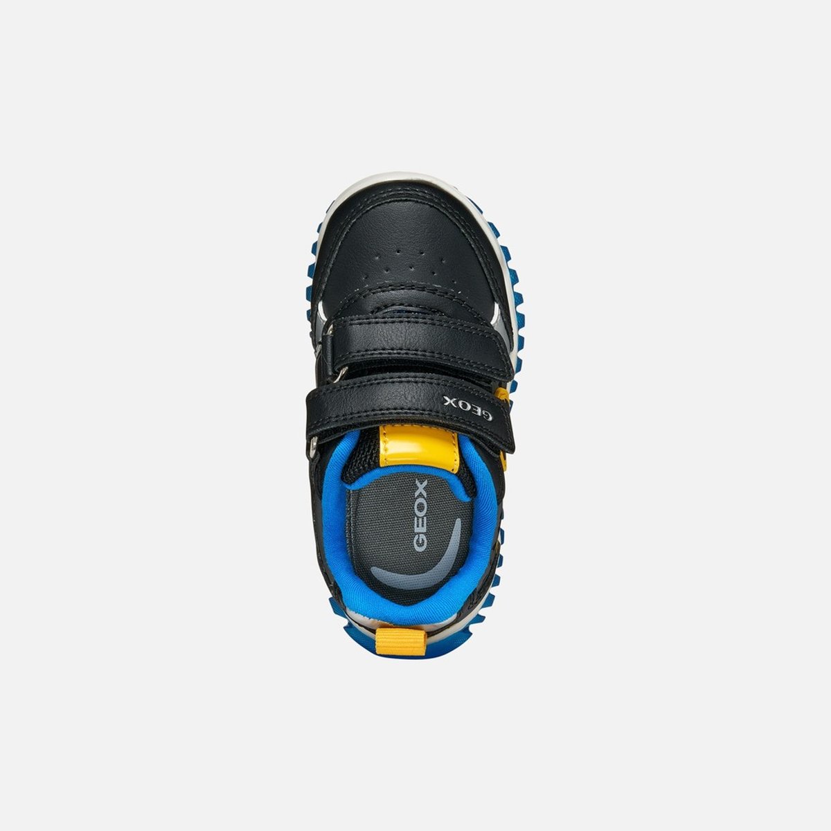 Baskets B LIGHTYLOO noir/jaune, GEOX