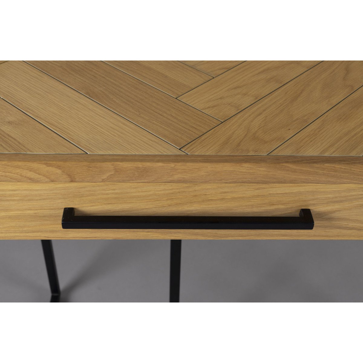 Console en bois de chêne et acier - CLASS marron clair, DUTCHBONE