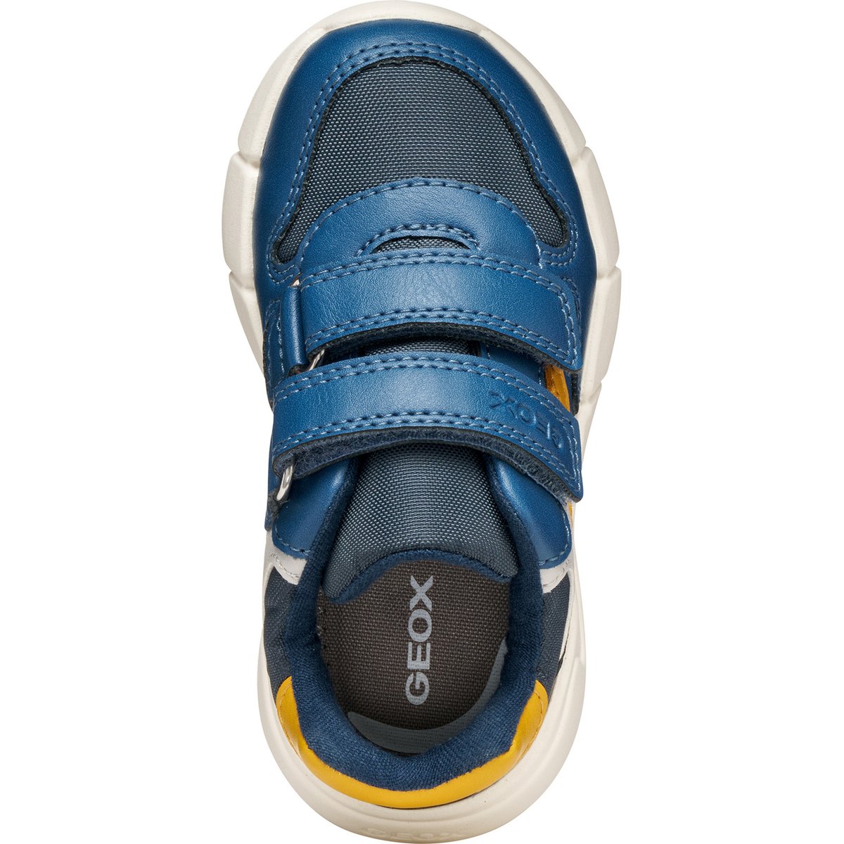 Baskets B FLEXYPER MINI bleu aviateur/ocre, GEOX