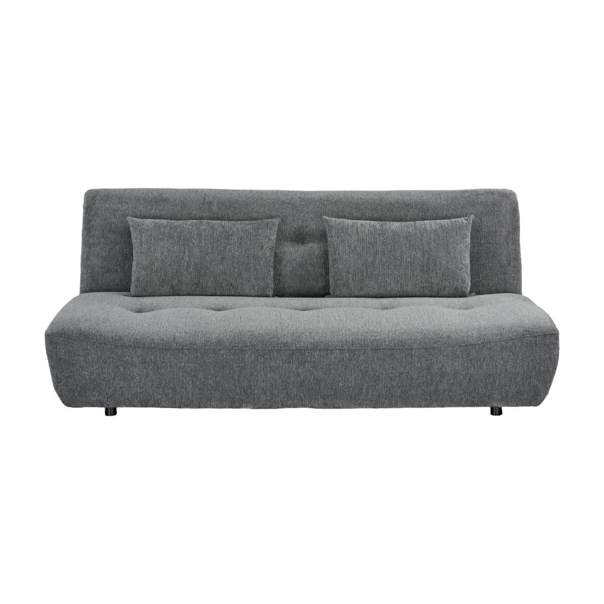 Banquette convertible tissu chenille 3 places KLIK gris, SWEEEK