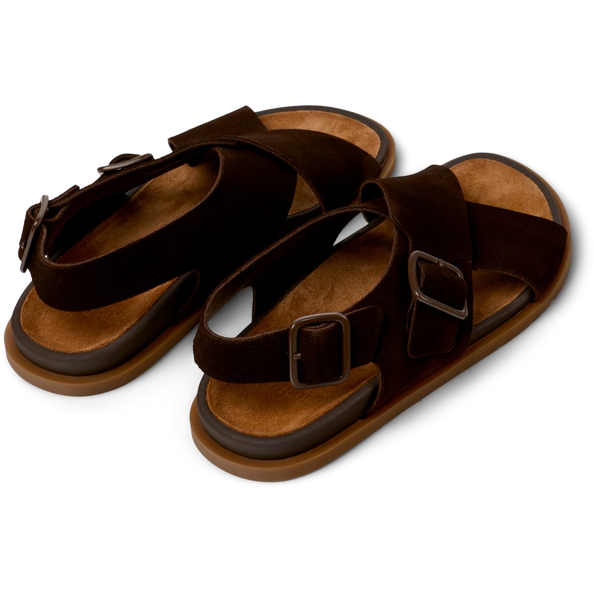 Sandales Cuir LLUC SANDAL marron moyen, CAMPER