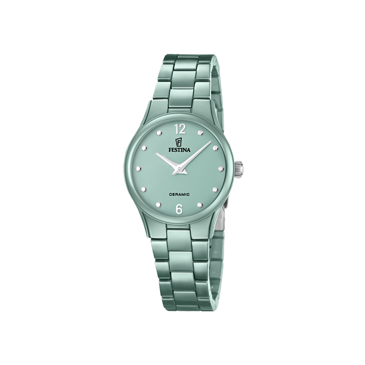 Montre Analogique CERAMIC vert menthe vert menthe vert menthe, FESTINA