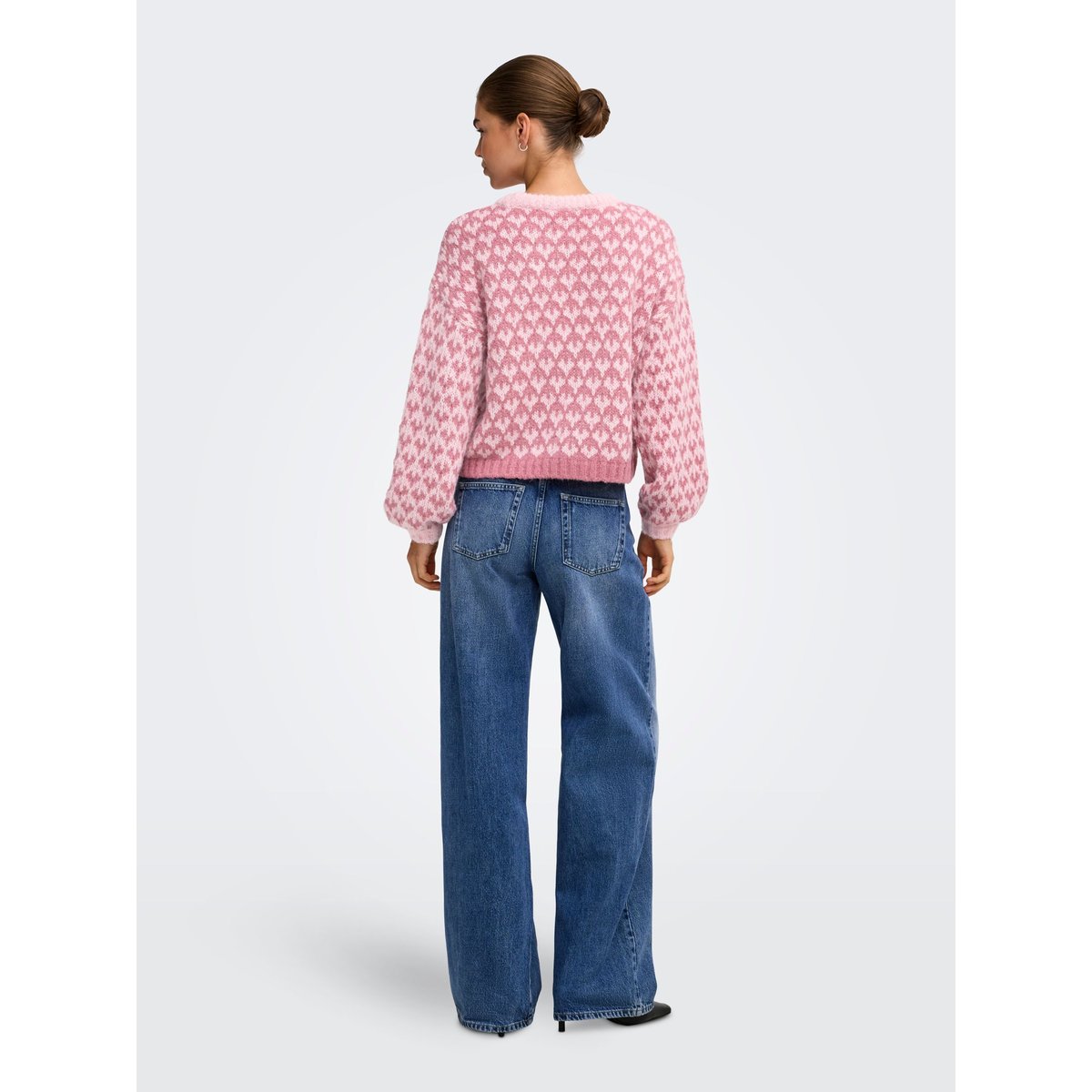 Pull En Maille pink dogwood, ONLY