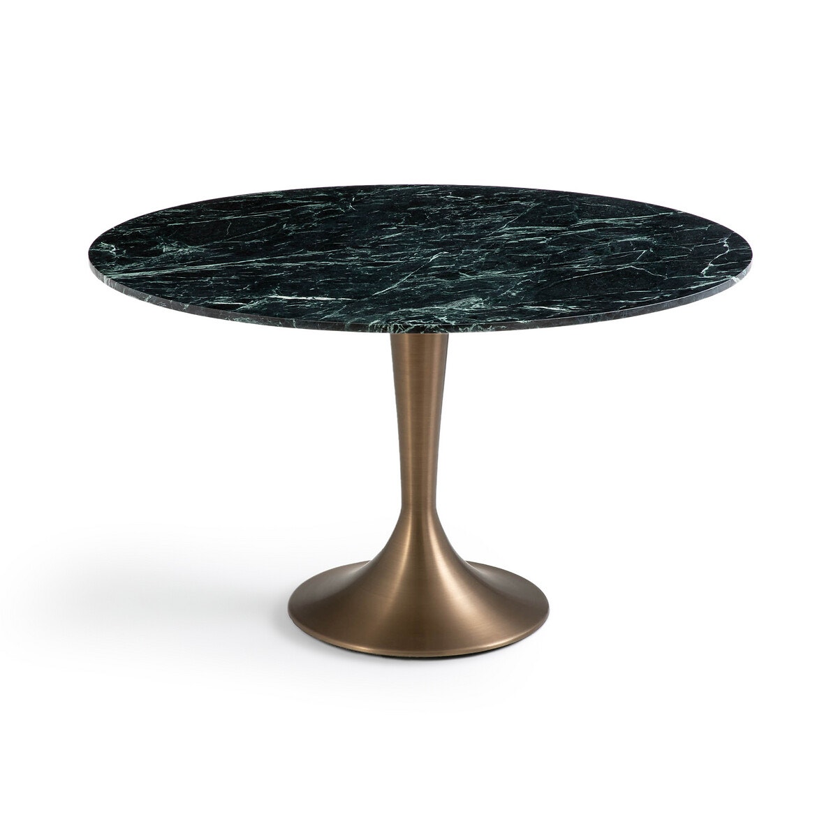 Plateau de table marbre diamètre 120 cm, TIRONDO marbre noir, AM.PM