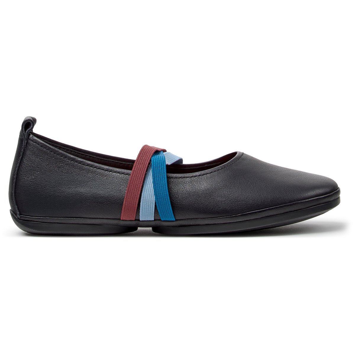 Ballerines Right Nina Twins Smooth Leather noir 018, CAMPER