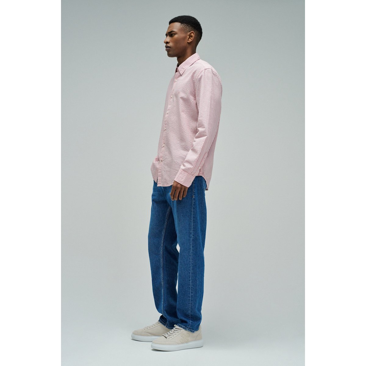 CHEMISE À RAYURES bleu, SALSA JEANS